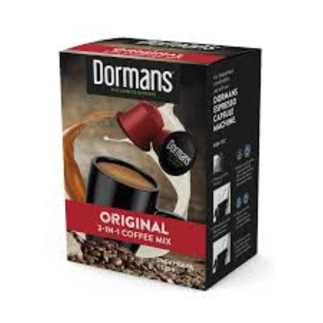 DORMANS CAPSULES CLASSIC 3 IN 1 COFFEE MIX 10'S